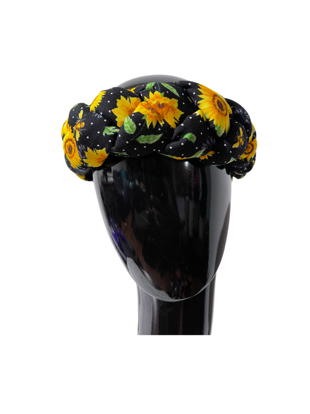 Black Sunflower Crown