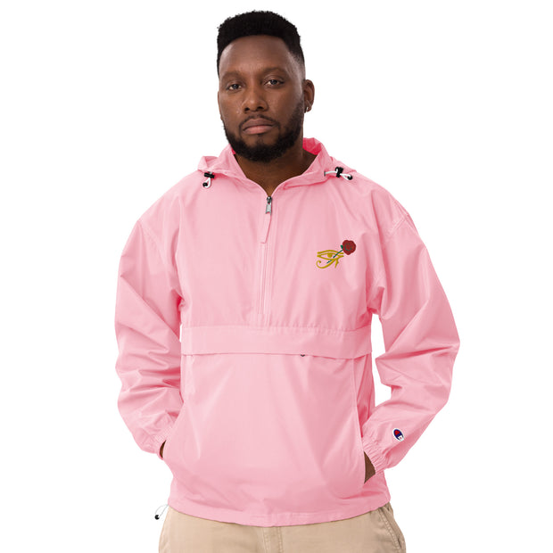 BM Logo Embroidered Champion Packable Jacket